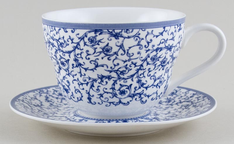 Breakfast Cup and Saucer Arabesque